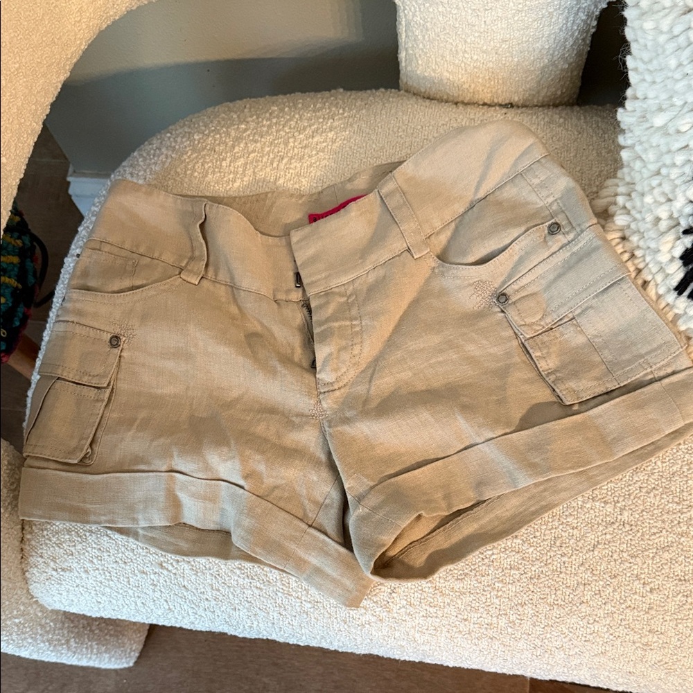 Alice + Olivia Linen Shorts